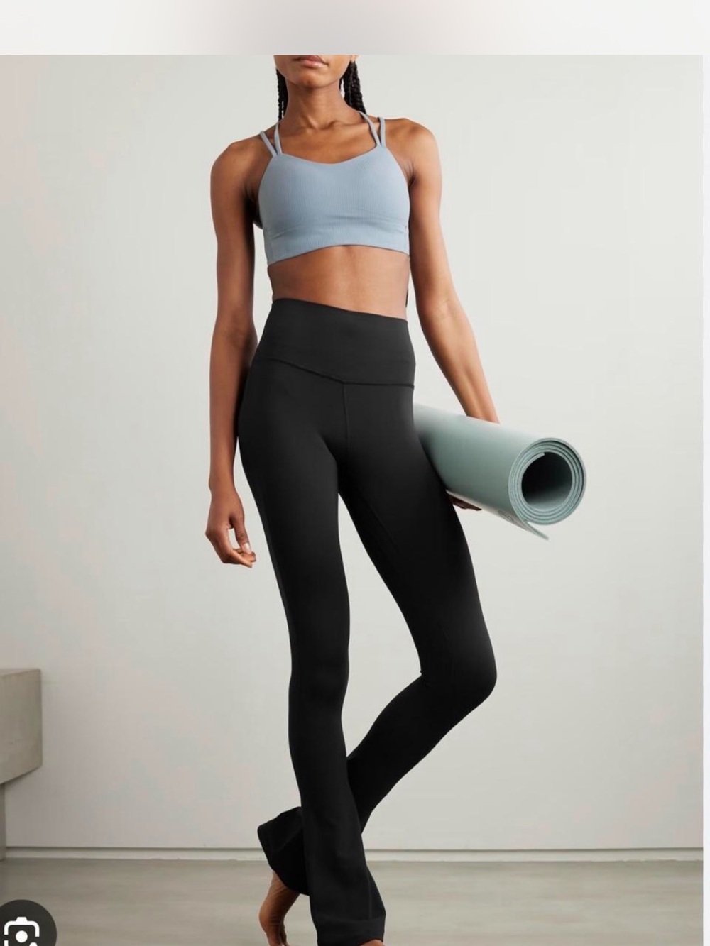 Lululemon align High-Waist Black mini Flare Yoga Leggings